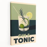 Large canvas print featuring an array of fruits and vegetables in bright, natural colors, ideal for kitchen wall art.