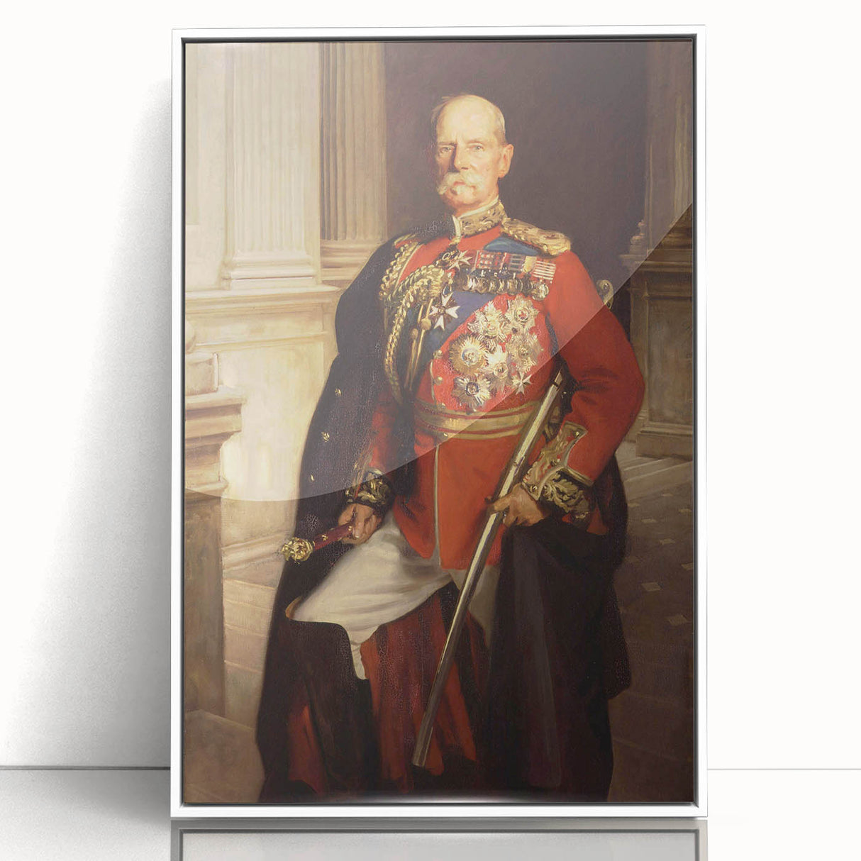 Classic Portrait Wall Art - Military Commander in Formal Attire - Sargent Art Print