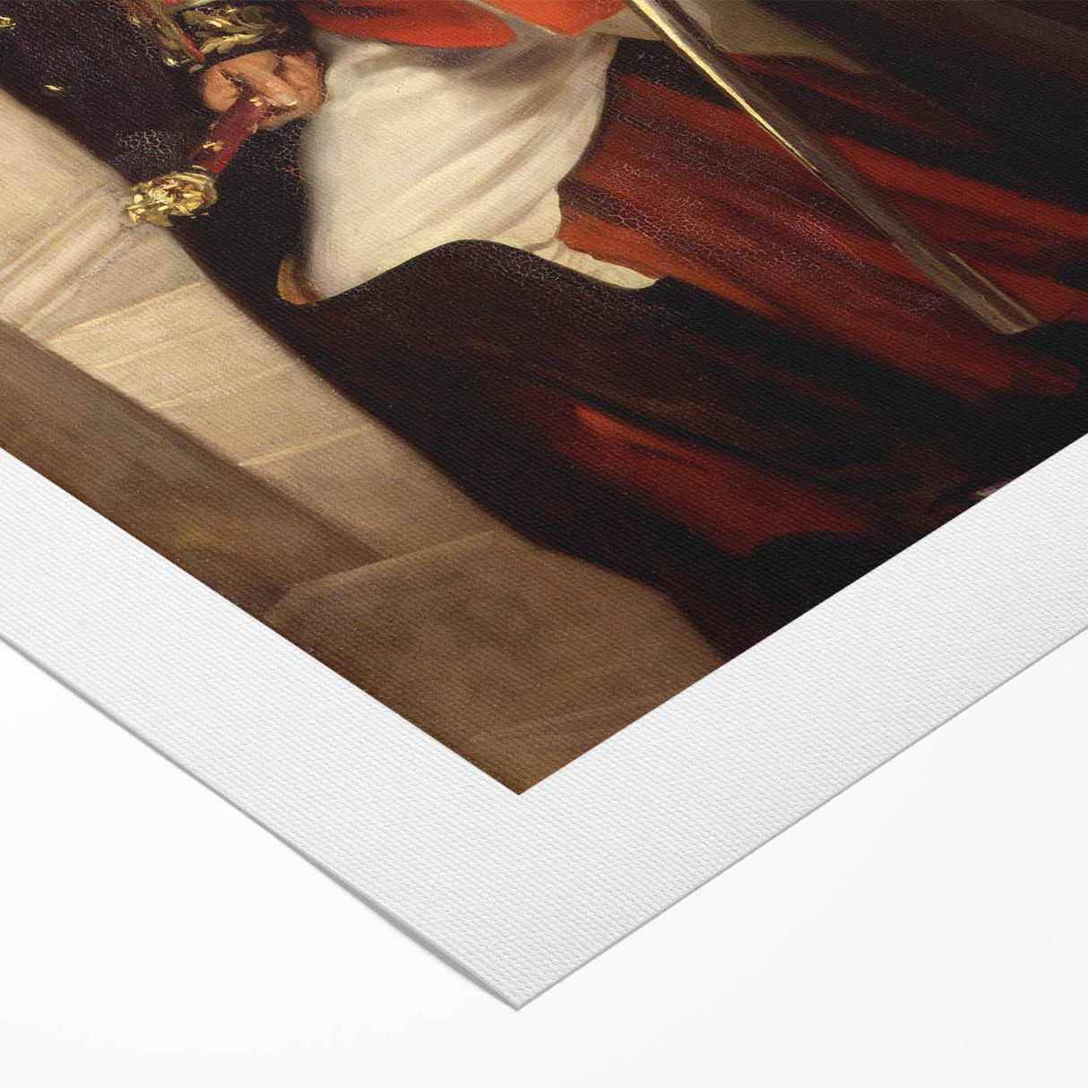 Classic Portrait Wall Art - Military Commander in Formal Attire - Sargent Art Print
