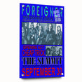 Foreigner Retro Wall Art - Vintage 1978 Double Vision Tour Poster