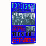 Foreigner Retro Wall Art - Vintage 1978 Double Vision Tour Poster