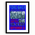 Foreigner Retro Wall Art - Vintage 1978 Double Vision Tour Poster