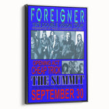 Foreigner Retro Wall Art - Vintage 1978 Double Vision Tour Poster