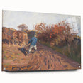 Realism Art Print of a Plowman at Work - Classic Rural Scene