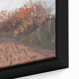 Realism Art Print of a Plowman at Work - Classic Rural Scene