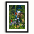 Jungle Safari Boys Room Wall Art – Wild Animal Adventure