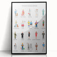 Professions Educational Wall Art - Kids' Learning Poster