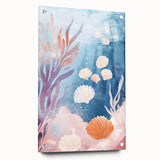 Underwater Seashell Nursery Wall Art - Baby & Kids Room Decor