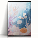 Underwater Seashell Nursery Wall Art - Baby & Kids Room Decor