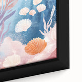 Underwater Seashell Nursery Wall Art - Baby & Kids Room Decor