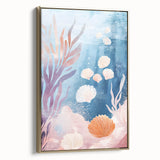 Underwater Seashell Nursery Wall Art - Baby & Kids Room Decor