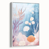 Underwater Seashell Nursery Wall Art - Baby & Kids Room Decor