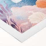 Underwater Seashell Nursery Wall Art - Baby & Kids Room Decor