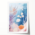 Underwater Seashell Nursery Wall Art - Baby & Kids Room Decor