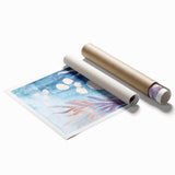 Underwater Seashell Nursery Wall Art - Baby & Kids Room Decor