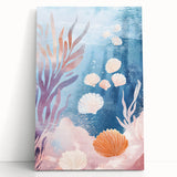 Underwater Seashell Nursery Wall Art - Baby & Kids Room Decor