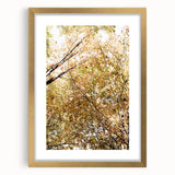 Extra large abstract art print featuring textured fall colors on a framed canvas, ideal for living room decor.