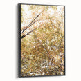 Black and white vintage landscape painting on framed canvas, featuring a serene tree scene, ideal for bedroom decor.