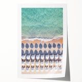 Extra large rolled print of a summer floral scene in vibrant colors, ideal for art wall dining room.