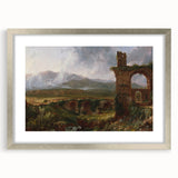 Romanticism Art - A View Near Tivoli Morning - Classic Romantic Canvas
