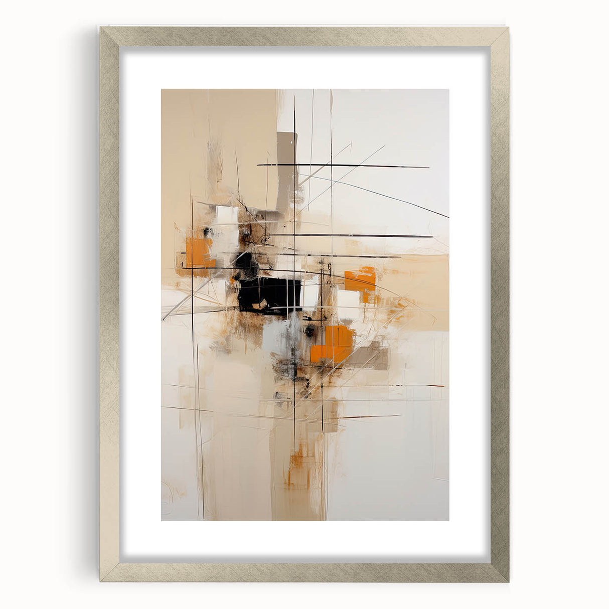 Canvas Art for Dining Area - Abstract Framed Dining Room Prints