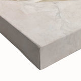 Close-up of vibrant abstract floral wall art on stretched canvas, showcasing intricate brush strokes in shades of pink, green, and gold, perfect for modern home decor.