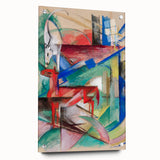 Franz Marc's Abstract Animals - Expressionist Wall Art for Home