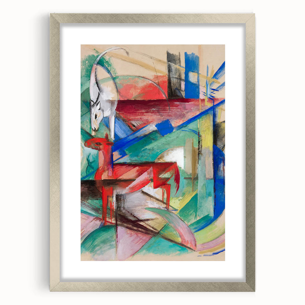 Franz Marc's Abstract Animals - Expressionist Wall Art for Home