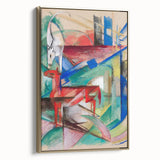Franz Marc's Abstract Animals - Expressionist Wall Art for Home