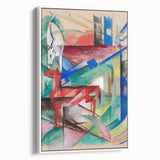 Franz Marc's Abstract Animals - Expressionist Wall Art for Home