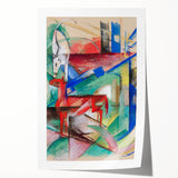 Franz Marc's Abstract Animals - Expressionist Wall Art for Home