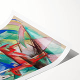 Franz Marc's Abstract Animals - Expressionist Wall Art for Home