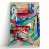 Franz Marc's Abstract Animals - Expressionist Wall Art for Home