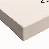 Large art of a black and white landscape painting on stretched canvas, ideal for bedroom wall decor.