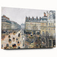 French Theater Square Paris Impressionism Wall Art by Camille Pissarro