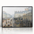 French Theater Square Paris Impressionism Wall Art by Camille Pissarro