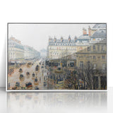 French Theater Square Paris Impressionism Wall Art by Camille Pissarro