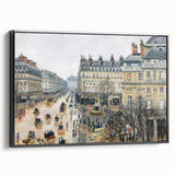 French Theater Square Paris Impressionism Wall Art by Camille Pissarro