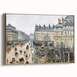 French Theater Square Paris Impressionism Wall Art by Camille Pissarro