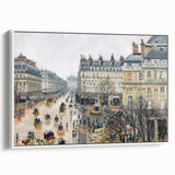 French Theater Square Paris Impressionism Wall Art by Camille Pissarro