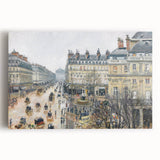 French Theater Square Paris Impressionism Wall Art by Camille Pissarro