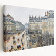 French Theater Square Paris Impressionism Wall Art by Camille Pissarro
