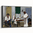 Vintage Family Scene - Modern Wall Art of Sunday Morning Breakfast