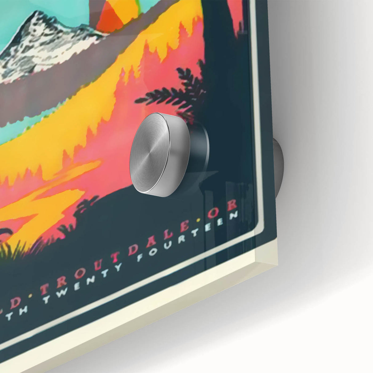 Foster the People Retro Wall Art - Vintage Psychedelic Poster