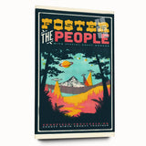 Foster the People Retro Wall Art - Vintage Psychedelic Poster