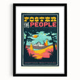 Foster the People Retro Wall Art - Vintage Psychedelic Poster