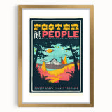 Foster the People Retro Wall Art - Vintage Psychedelic Poster