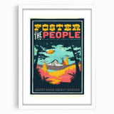 Foster the People Retro Wall Art - Vintage Psychedelic Poster
