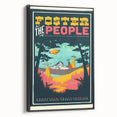 Foster the People Retro Wall Art - Vintage Psychedelic Poster