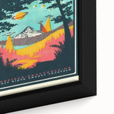 Foster the People Retro Wall Art - Vintage Psychedelic Poster